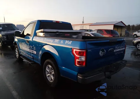 2020 Ford F-150 Xl из США, поврежденный, VIN 1FTMF1CB6LKE56693